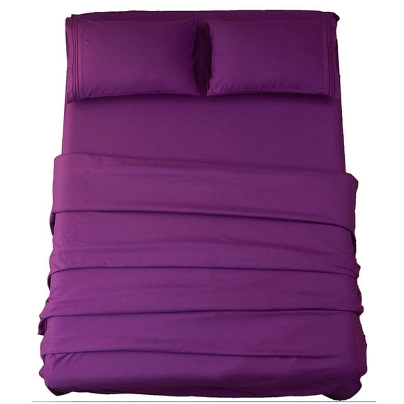 Juego de sábanas SONORO KATE Super Soft Microfiber Queen Purple