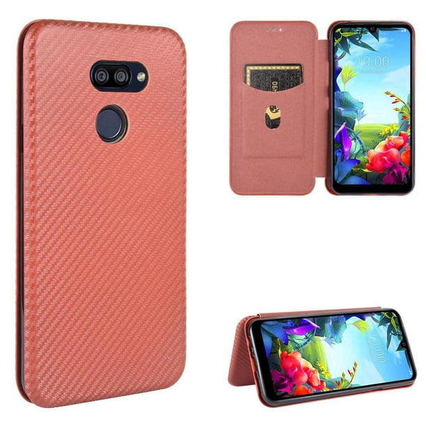 Funda Flip para FOXDOCK LG K40S - Funda magnética de negocios, funda protectora delgada
