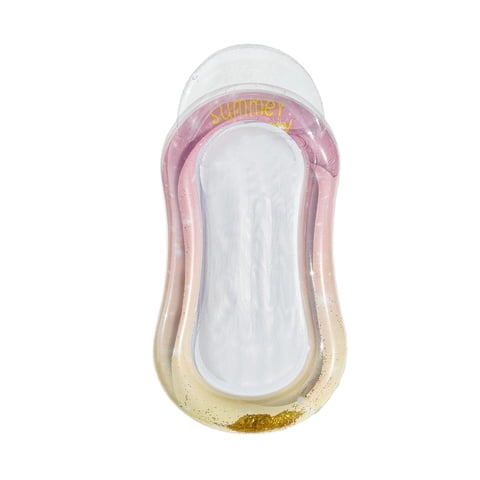 Magideal - Flotador Inflable Para Piscina, Cama Flotante Para Natación, Hamaca De Agua Resistente Y Resistente Al Desgaste Rosa