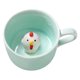 thumbnail image 3 of Taza De Cerámica Animales Lindos Dentro De La Taza Café Té Leche 3D Tazas De Dibujos Animados Chick, 3 of 5