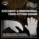 thumbnail image 4 of Guantes de soldadura Caiman Premium Wasabi Green Split Deerskin, 4 of 8