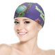 thumbnail image 5 of El show de Pícaro Gorro de Natación de Licra, Gorro de Baño de Tela Cómoda, Gorro Elástico Antideslizante para Hombres, Mujeres y Niños, 5 of 6