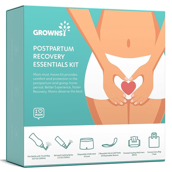 Kit De Recuperación Postpartum Essentials Para Mujeres