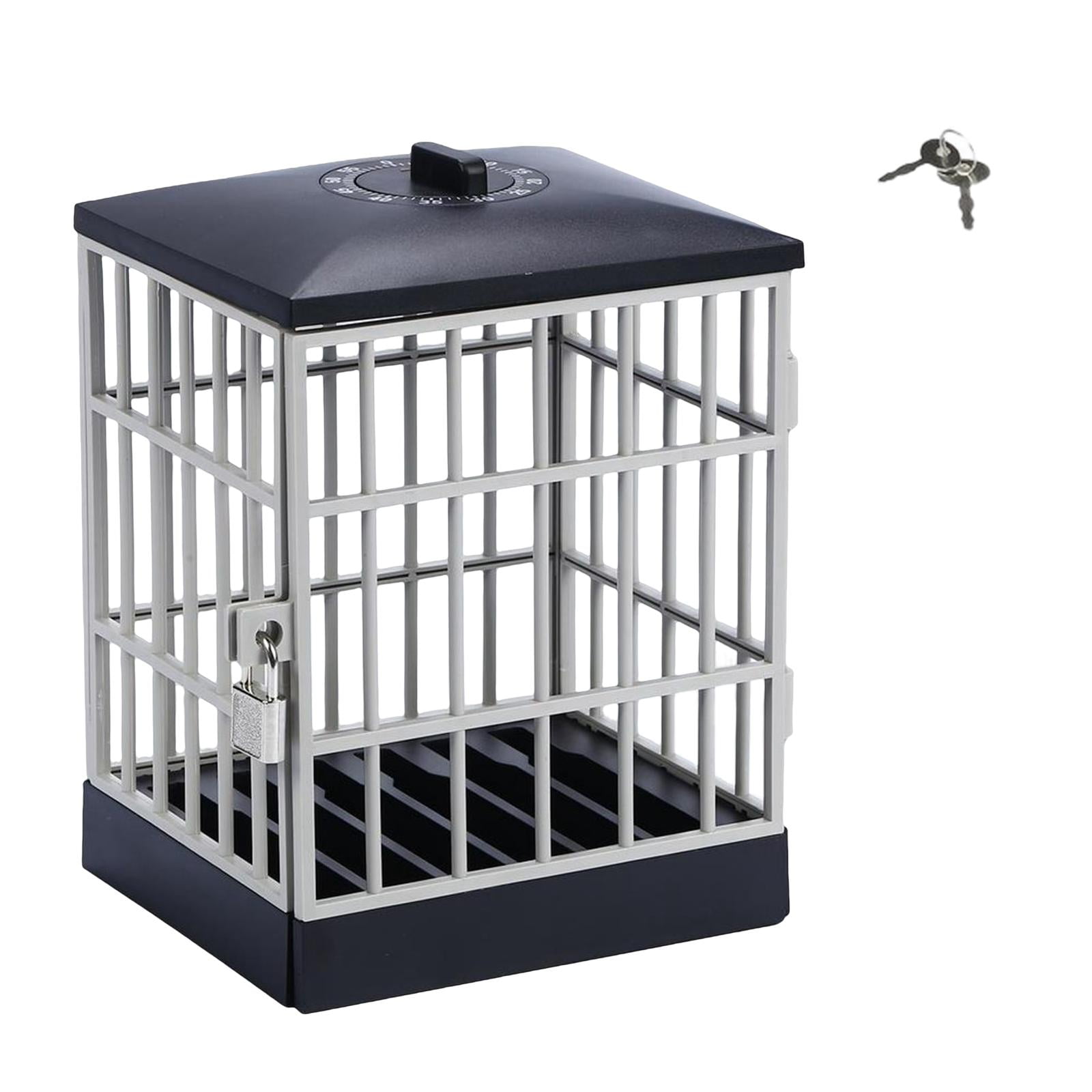 Bothyi - Caja De Bloqueo De Teléfono Inteligente Con Prisión De Cárcel De Teléfono Para Fiesta De Oficina Negro Gris