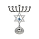 thumbnail image 3 of Portavelas Hanukkah Menorah 7 Ramas Plateado, 3 of 3