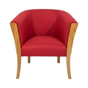 Diseños Valestrini - Sitial Esmeralda Lino Rojo