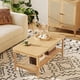 thumbnail image 4 of Mesa Central Leonora | Rattan y Madera, 4 of 5