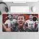 thumbnail image 5 of Harry Kane alfombrilla de escritorio/mesa extra-grande con base antideslizante de cuero y diseño temático; versátil para escritorios de ordenador, mesas de comedor, etc. 30 × 60 cm, 5 of 6