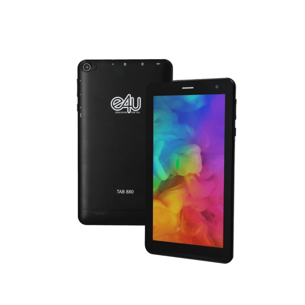 Tablet Tab880 E4u Con Carcasa + Lámina De Vidrio