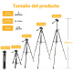 thumbnail image 3 of Tripode Soporte Para Camara Video Bluetooth Ajustable 130cm, 3 of 3