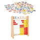 thumbnail image 3 of Ábaco De Madera Clásico Ábaco Educativo Para Niños En Edad Preescolar Kindergarten De Dos Colores, 3 of 5