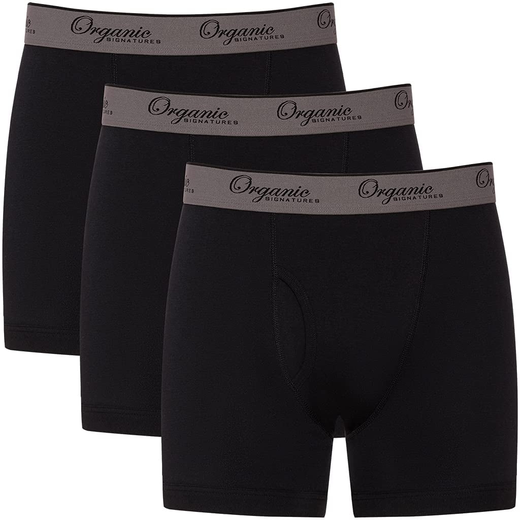 Organic Signatures - Calzoncillos Tipo Bóxer De Algodón Suave Y Cómodo De Organic Signature