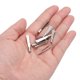 thumbnail image 4 of 12 piezas Clevis de Metal Enlace Rápido M3 Rosca Clevis de Acero Clip de Bloqueo Automático Fijación Ala 3mm x 30mm, 4 of 6