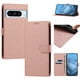 thumbnail image 3 of Funda Cartera de PU para Google Pixel 8 Pro con Tarjetas, Rosa, 3 of 6