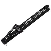 Ioensy - Bike Chain Checker Indicador De Desgaste De Bicicleta Para Reparación De Ciclismo De Bicicleta De Montaña Negro