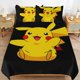 thumbnail image 1 of Pi-ka-chu Bed Duvet Cover Microfiber Bedding Sets 3D Printed Lightweight 3 Piece Comforter Sets for Kids Boys Girls, 1 of 5