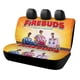thumbnail image 1 of Firebuds-theme Car Rear Seat Covers Back Elastic Flexible Car Seat Covers Decorative Fits Most Cars 120x59x76cm, 1 of 6