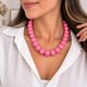 thumbnail image 1 of Collar Balloon Chicle Chunky De Cuentas Grandes Unisex rosa 22, 1 of 2