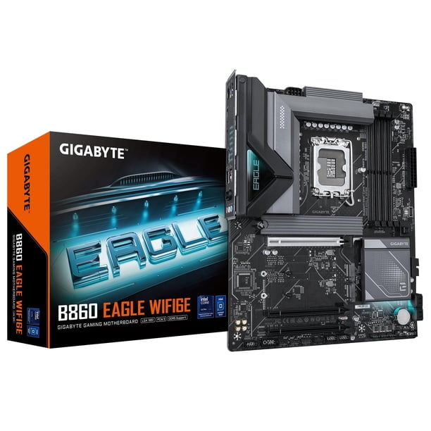 Placa madre GIGABYTE B860 Eagle WIFI6E Intel Core Ultra LGA 1851