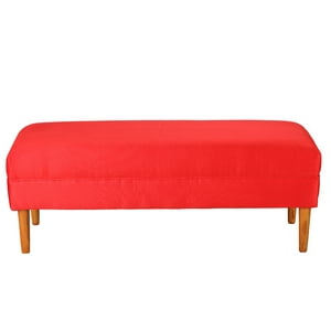 Bodevir - Banqueta Provenza Liso 2C Felpa 04 Rojo