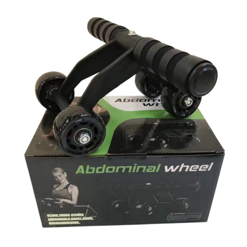 Genérico - Carrito Para Abdominales 4 Ruedas Pilate Yoga Ejercicios