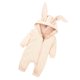 thumbnail image 4 of Algodón Big Ear Bunny Zipper Jumpsuit Trajes Ropa De Escalada Amarillo 66, 4 of 5