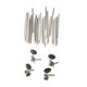 thumbnail image 1 of 20Pcs Guitarra Fret Wire Fretwire 2mm con 4pcs Ukulele Tuning clavijas claves, 1 of 5
