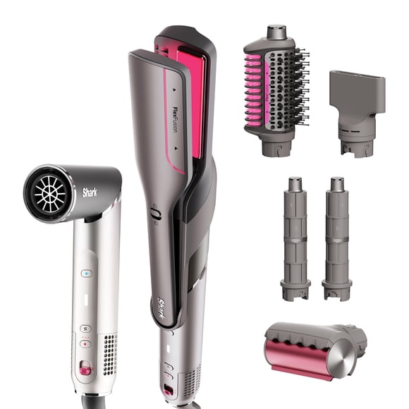 Plancha de pelo y secador Shark FlexFusion HD651S