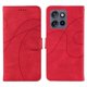 thumbnail image 5 of Funda tipo cartera con tapa para Motorola Edge 50 Neo con tarjetero, soporte y cubierta magnética Rojo, 5 of 6