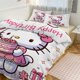thumbnail image 1 of Cartoon Hello Kitty Comforter Happy Birthday 3-Piece Bed Sheets Warm Kawaii Bedding Set Cute Soft Bedclothes for Boys Girls Kids Twin, 1 of 5