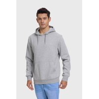 Fashionspark - Polerón Hombre Hoodie Básico Gris - Ll