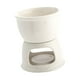 thumbnail image 3 of Olla Para Fondue De Chocolate, Vela De Té, Olla De Porcelana Para Derretir Para La Cena De Boda En Casa, Color Blanco, 3 of 3