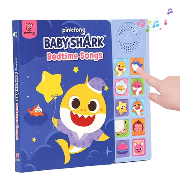 Libro sonoro de canciones para dormir de Pinkfong Baby Shark para niños pequeños