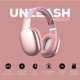 thumbnail image 3 of Auriculares inalámbricos over-ear Gabba Goods Bluetooth rosa, 3 of 8