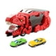 thumbnail image 4 of Dino Transporte Coche Dinosaurio Tragar Vehículo Juego Para Ni?as Ni?os Preescolar Rojo 2 Coches, 4 of 5