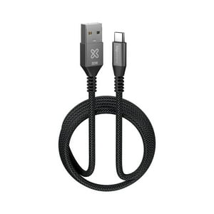 Klip Xtreme Cable Trenzado Usb-A Usb-C Powergo 050 30W 1.8M