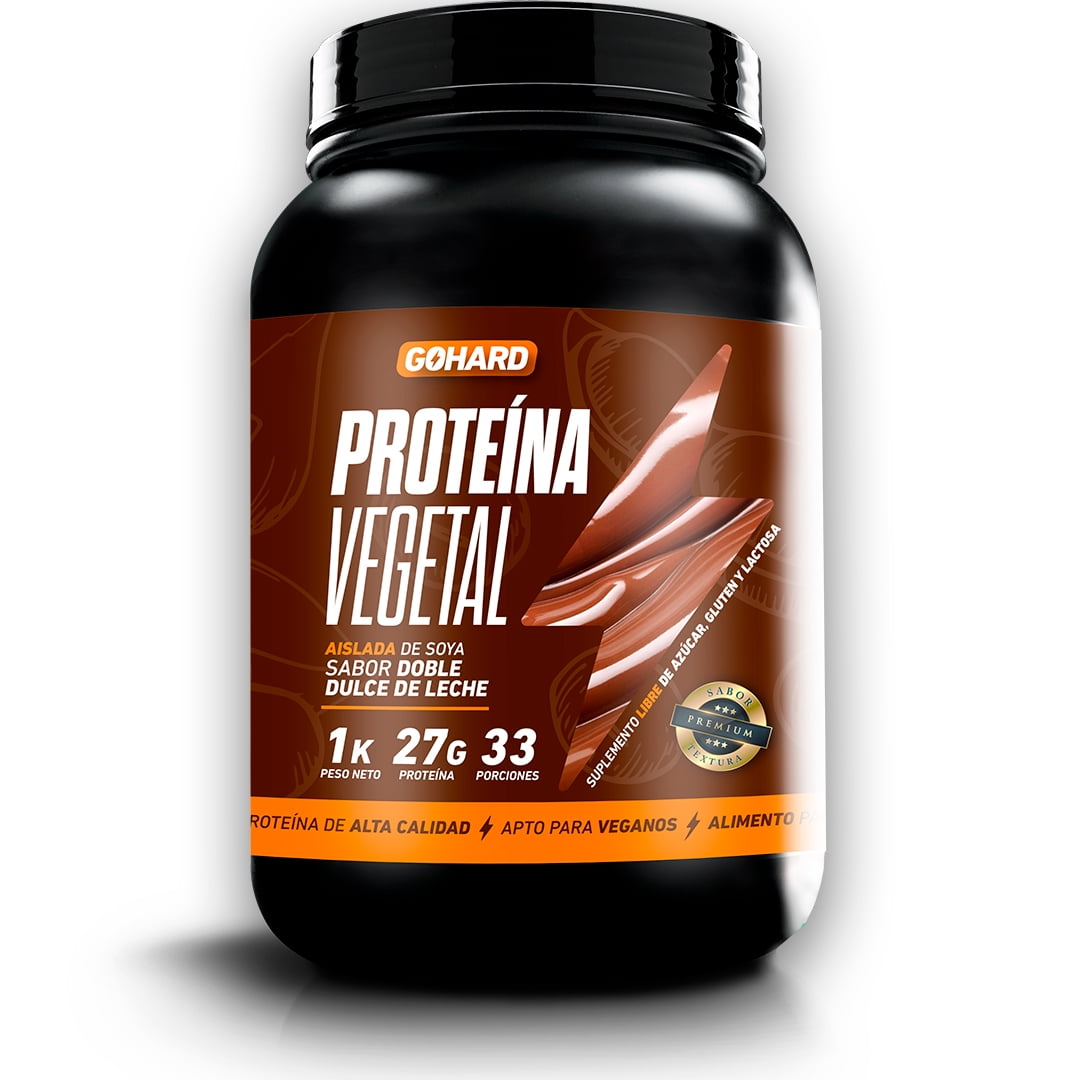 Gohard - Proteína Vegetal - 33 Servicios - Dulce De Leche
