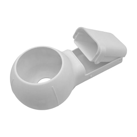 Ioensy - Caja Recolectora De Polvo De Taladro, Versátil, Para Construcción, Mejoras Del Hogar, Color Blanco