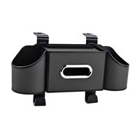 Magideal - Caja De Almacenamiento De Asiento De Coche, Organizador De Asiento Trasero, Decoración Interior De Coche, Diseño De Partición, Accesorios Automotrices Negro