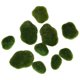 thumbnail image 3 of 10x Rocas De Musgo Artificiales Piedras Cubiertas De Musgo Para Manualidades De Arreglos Florales, 3 of 5