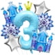 thumbnail image 1 of Decoraciones para fiestas, tercer cumpleaños, Winter Wonderland, 1 of 8