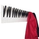 thumbnail image 2 of Perchero de madera con forma de piano, perchero de pared con teclas de piano, perchero de madera para guardar sombreros, decoración de pared, 2 of 7