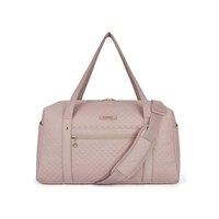Bagsmart Bolso Fin De Semana Con Bolsa Para Zapatos Rosado