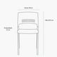 thumbnail image 5 of Silla Visita Colore Negro, 5 of 5