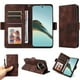 thumbnail image 1 of Carcasa FOXDOCK Realme 13 Pro 5G de cuero PU, diseño acolchado clásico, protección contra caídas y rayones, 1 of 5