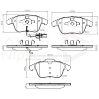 Pastillas Freno Para Auto Allied Nippon Adb11591