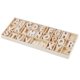 thumbnail image 1 of Letras De Madera Sin Pintar Letras A-Z Letra Del Alfabeto Con Bandeja De Almacenamiento Ni?o Regalo, 1 of 5