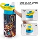 thumbnail image 4 of Villanos Botella de Agua con Tapa Pop Top de Un Toque, Acero Inoxidable, a Prueba de Fugas, para Deportes, Botella Infantil azul 12 oz, 4 of 6