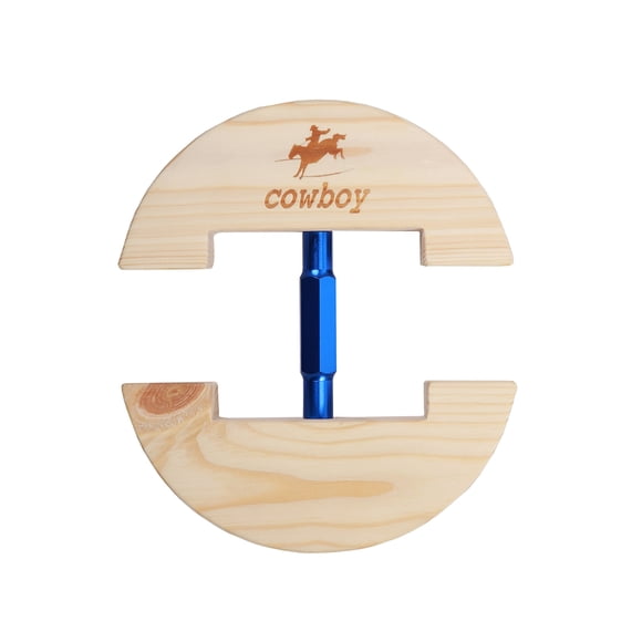 Camilla para sombreros de vaquero, tamaño pequeño, de 6 1/2 a 9 1/2, azul