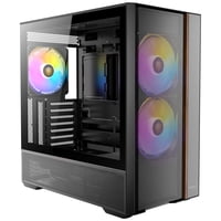 Carcasa Para Pc Antec Flux, Trasera Mid-Tower Atx Con 5 Ventiladores Pwm De 360 Mm